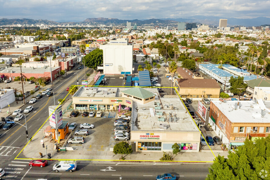 2181 W Washington Blvd, Los Angeles, CA for lease - Aerial - Image 1 of 5