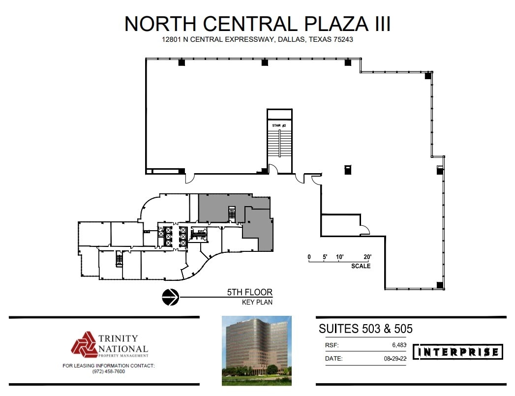 12801 N Central Expy, Dallas, TX for lease Floor Plan- Image 1 of 1