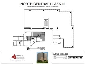 12801 N Central Expy, Dallas, TX for lease Floor Plan- Image 1 of 1