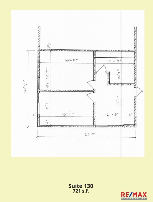 2848 Arden Way, Sacramento, CA for lease Floor Plan- Image 1 of 1