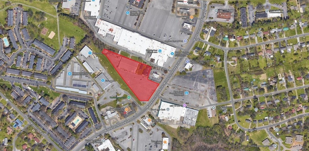 1645-1647 Middle Tennessee Blvd, Murfreesboro, TN for lease - Building Photo - Image 1 of 9