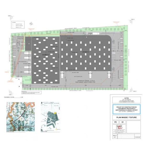 Flex in Compans for lease - Site Plan - Image 2 of 2