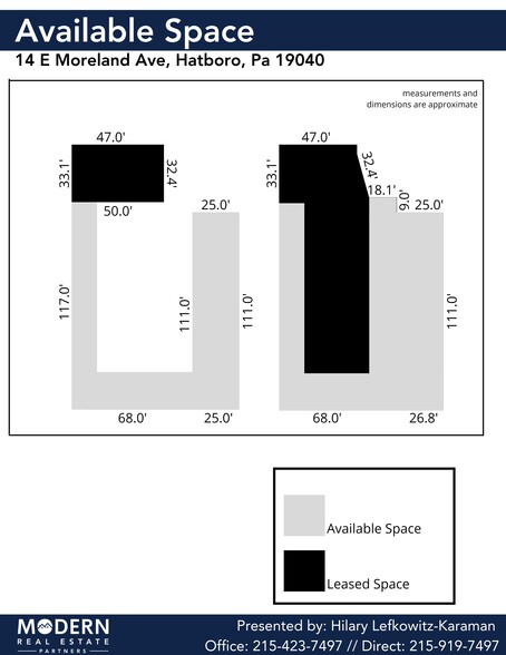 14 E Moreland Ave, Hatboro, PA for sale - Typical Floor Plan - Image 3 of 7