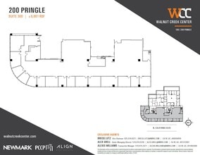 100 Pringle Ave, Walnut Creek, CA for lease Floor Plan- Image 1 of 1