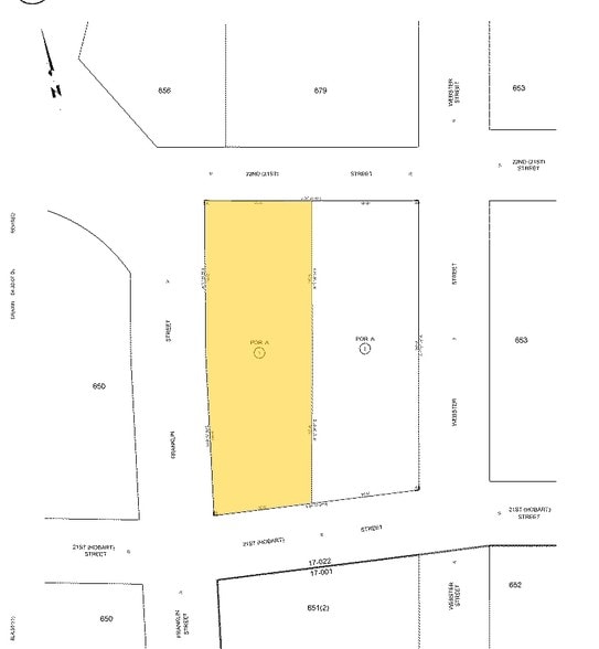 2100 Franklin St, Oakland, CA for lease - Plat Map - Image 2 of 11
