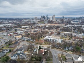 1006 Monroe St, Nashville, TN - aerial  map view