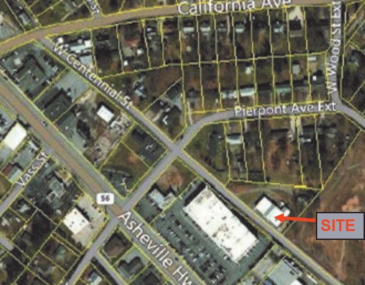 461-465 W Centennial St, Spartanburg, SC for lease - Aerial - Image 2 of 7