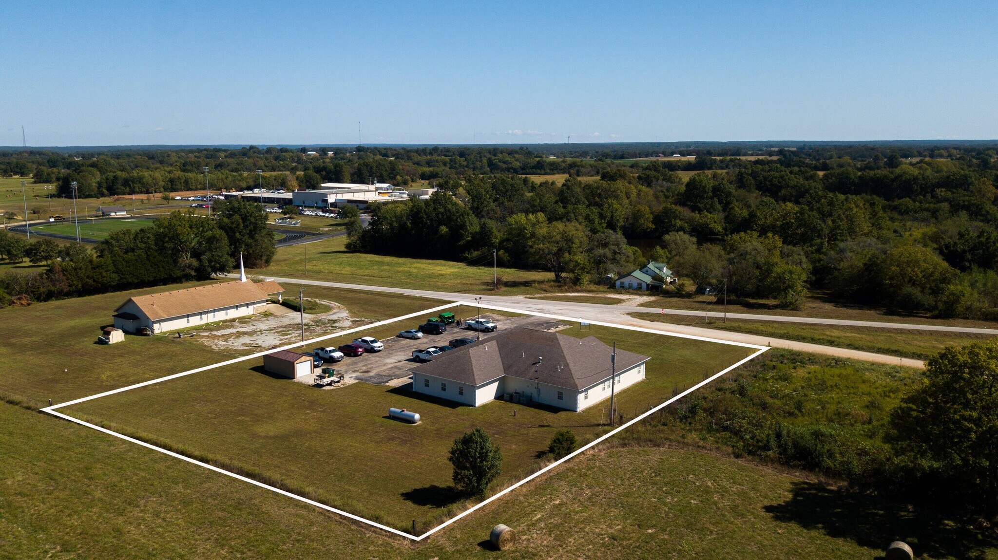 285 SE 467 Rd, Osceola, MO for sale Aerial- Image 1 of 1
