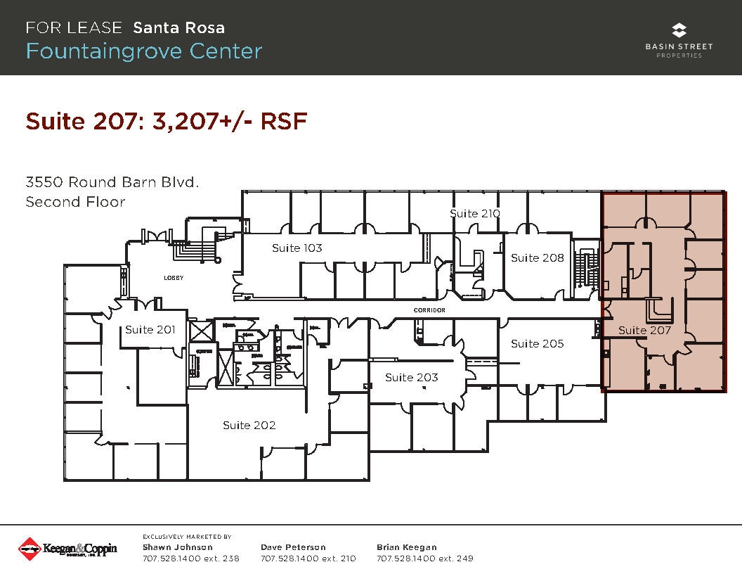 3550 Round Barn Blvd, Santa Rosa, CA for lease Floor Plan- Image 1 of 1