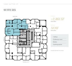 1388 Sutter St, San Francisco, CA for lease Floor Plan- Image 1 of 1