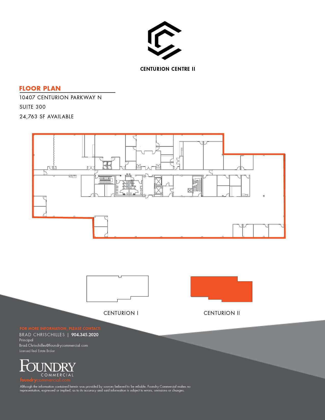 10375 Centurion Pky N, Jacksonville, FL for lease Floor Plan- Image 1 of 2