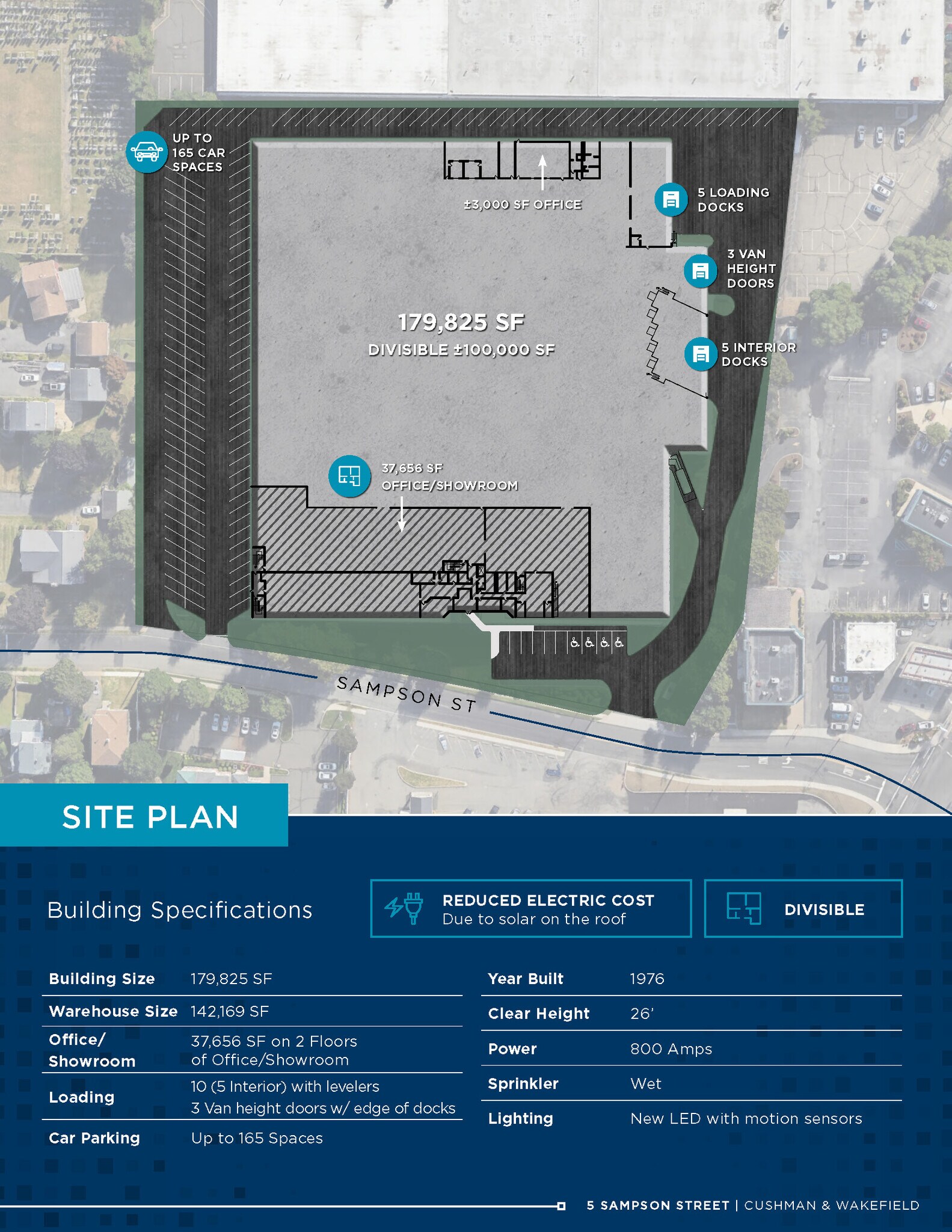5 Sampson St, Saddle Brook, NJ for lease Site Plan- Image 1 of 1