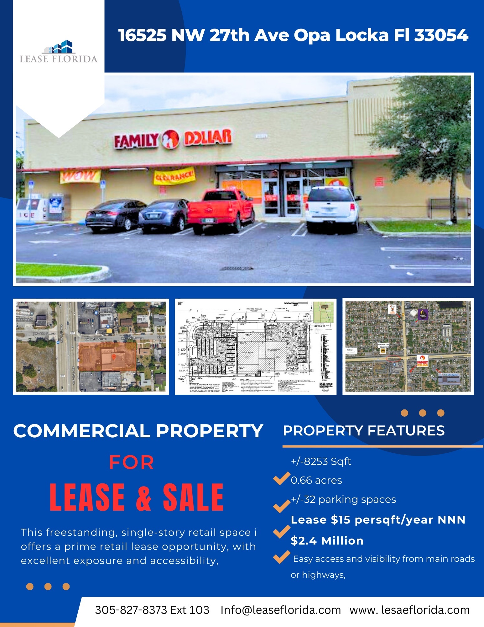 16525 NW 27th Ave, Miami Gardens, FL for lease Building Photo- Image 1 of 6