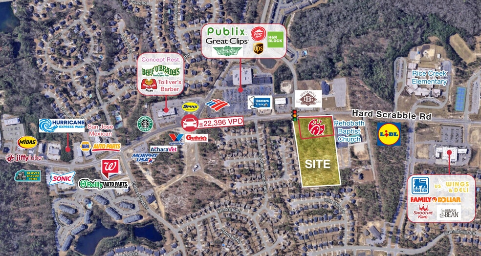 4642 Hard Scrabble Rd, Columbia, SC for sale - Building Photo - Image 1 of 4