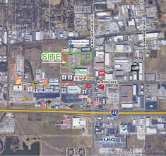 6100 NW 2nd St, Oklahoma City, OK - aerial  map view - Image1