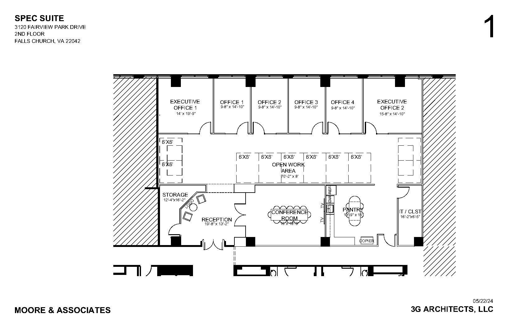 3120 Fairview Park Dr, Falls Church, VA for lease Floor Plan- Image 1 of 2