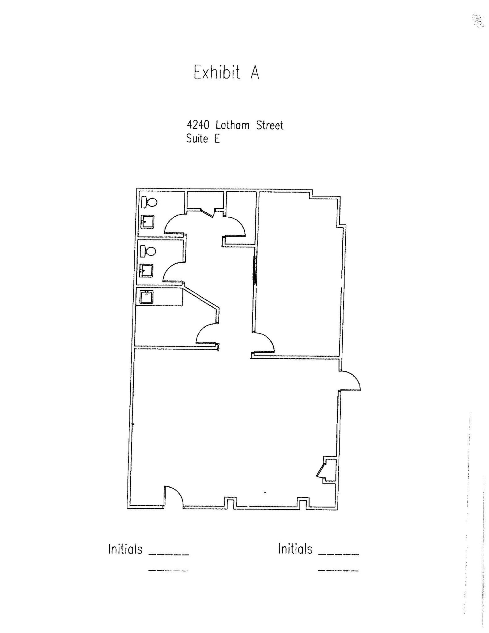 4100 Latham St, Riverside, CA for lease Floor Plan- Image 1 of 1