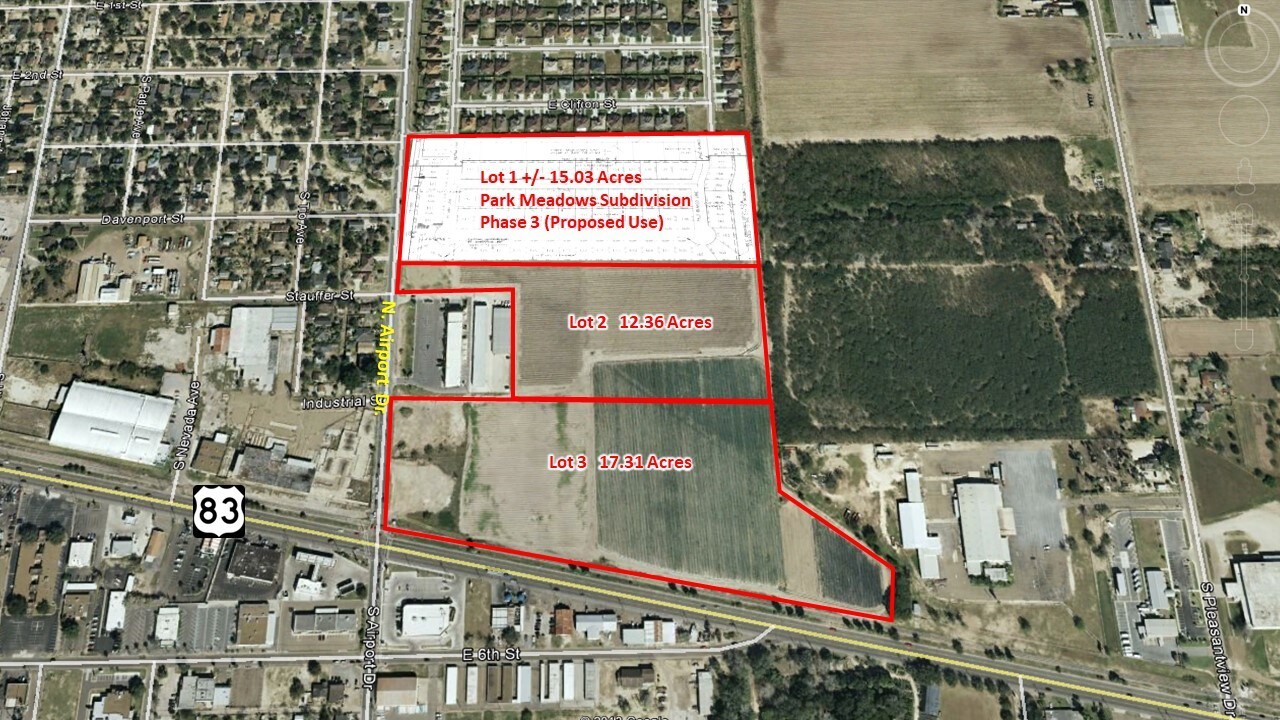 15 Acres On Airport Dr, Weslaco, TX for sale Other- Image 1 of 1