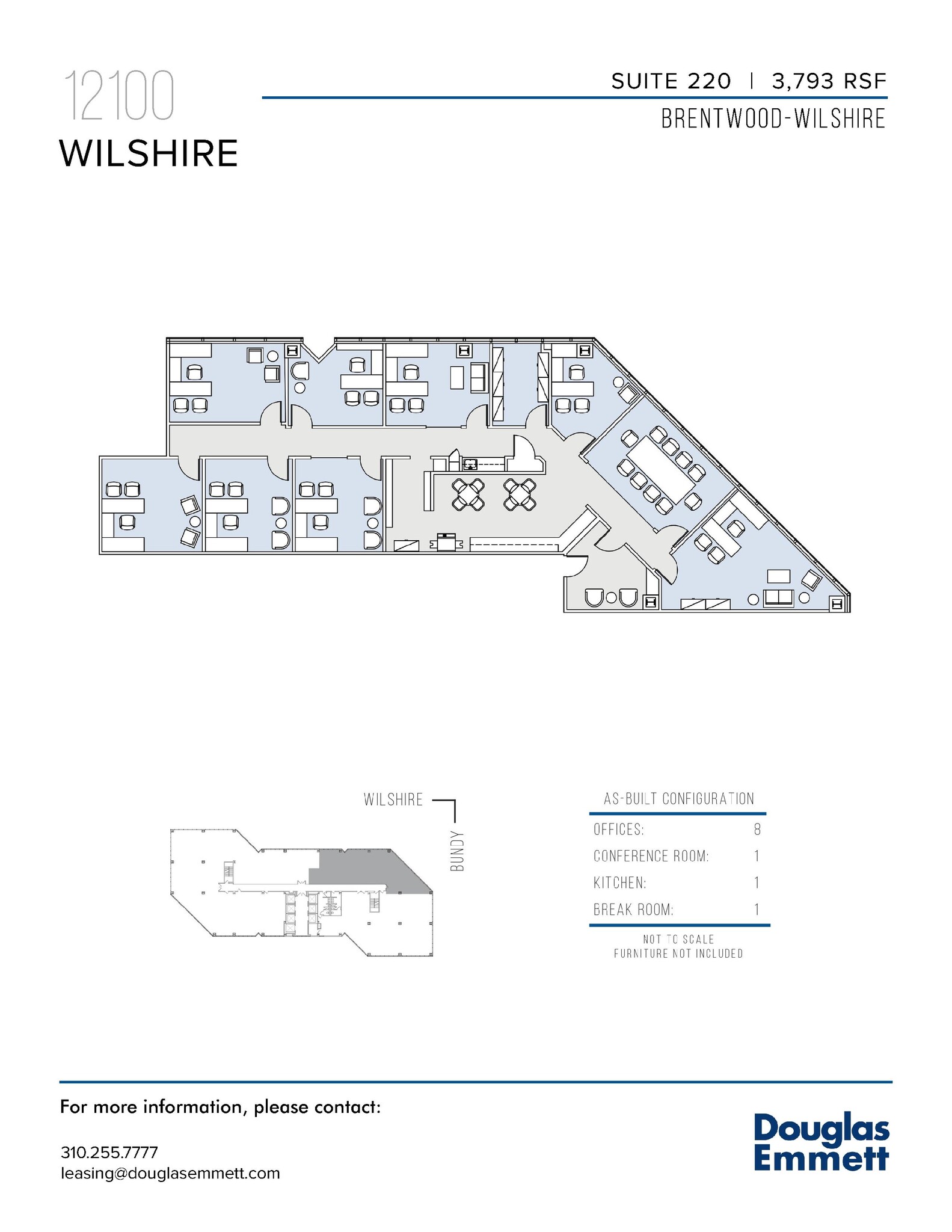 12100 Wilshire Blvd, Los Angeles, CA for lease Floor Plan- Image 1 of 1