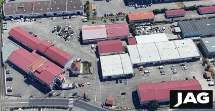 Décines-Charpieu, RHO - AERIAL map view