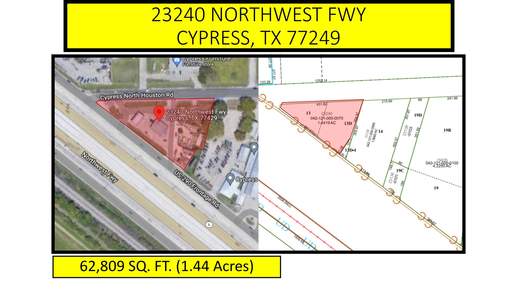 23240 Us-290 Fwy, Cypress, TX for sale Aerial- Image 1 of 1