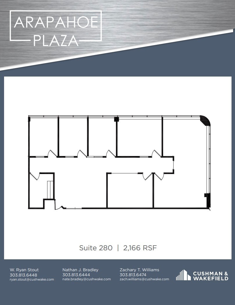 7700 E Arapahoe Rd, Centennial, CO for lease Floor Plan- Image 1 of 1