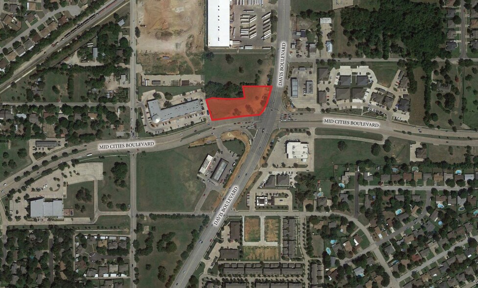 7901 Mid Cities Blvd, North Richland Hills, TX for sale - Aerial - Image 2 of 3