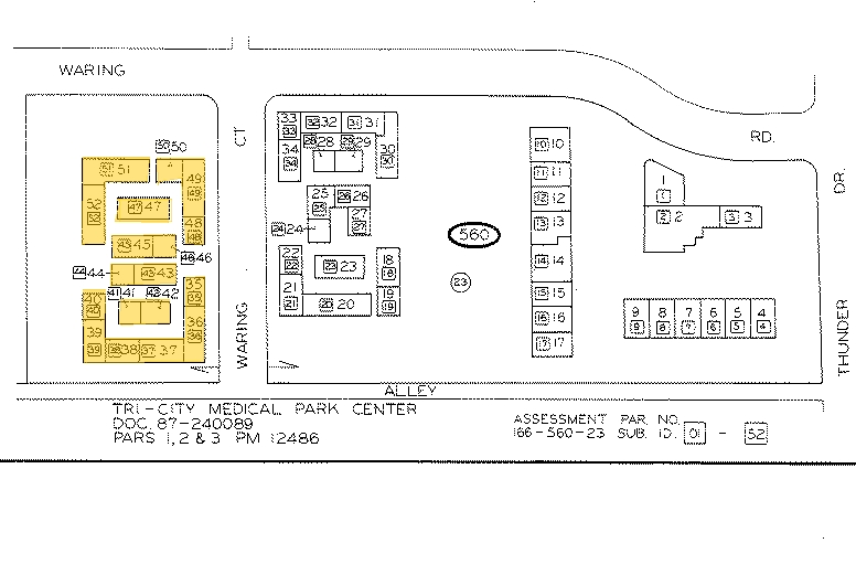 3231 Waring Ct, Oceanside, CA for lease - Plat Map - Image 3 of 46