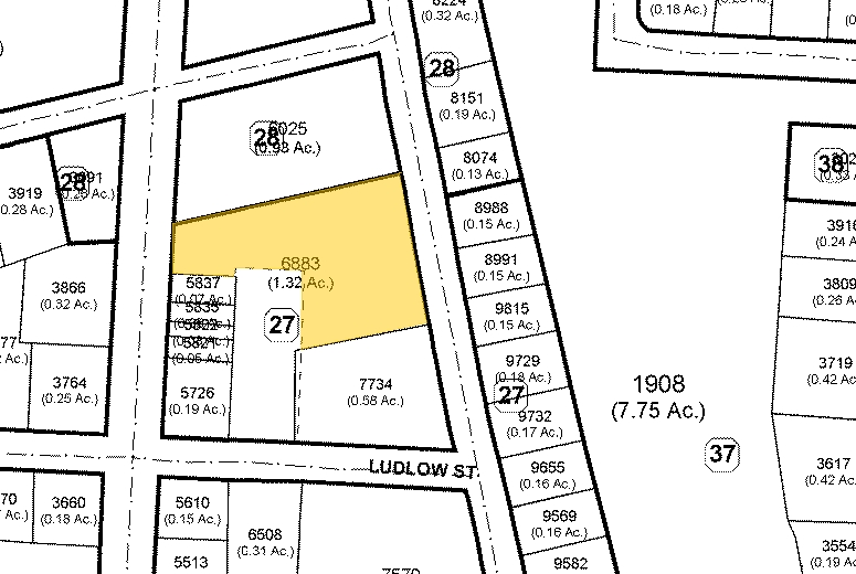 606 N 1st St, Albemarle, NC for lease - Plat Map - Image 2 of 6