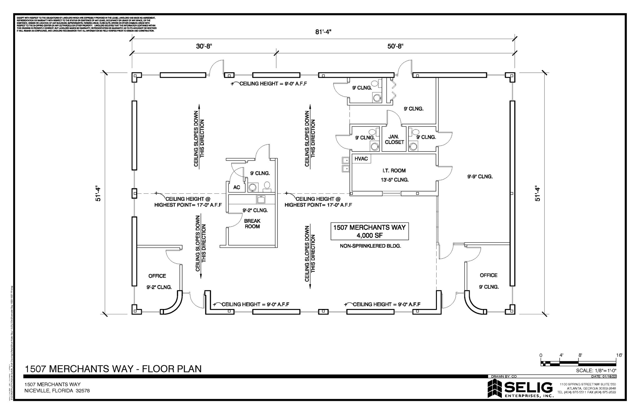4506-4546 E Highway 20, Niceville, FL for lease Floor Plan- Image 1 of 1