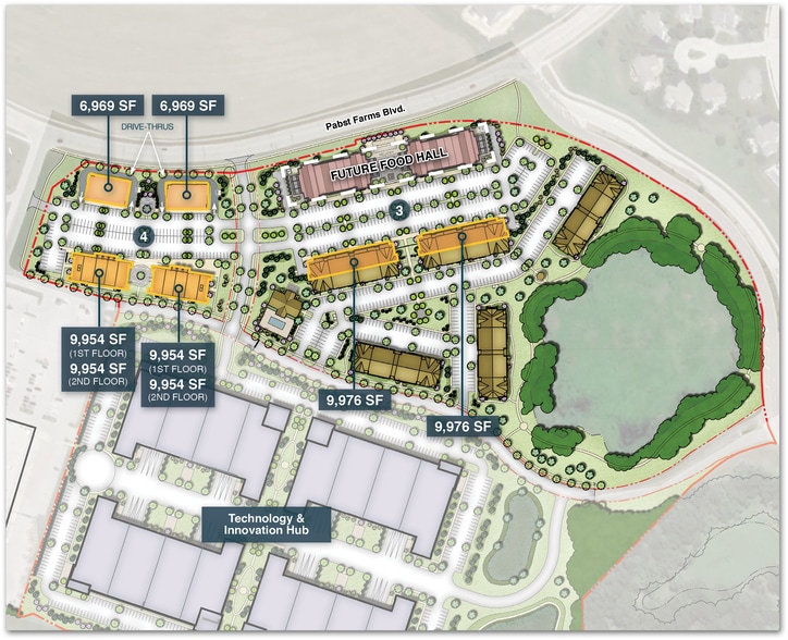 1555 Pabst Farms Blvd, Oconomowoc, WI for lease - Site Plan - Image 2 of 3