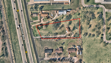 4622 S Southeast Blvd, Wichita, KS - aerial  map view