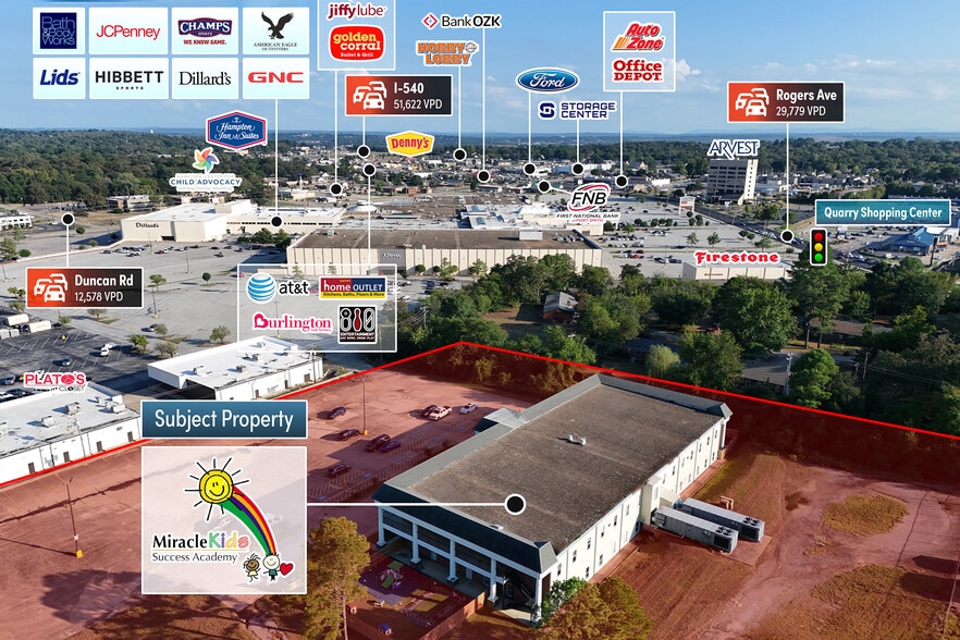 1340 S Waldron Rd, Fort Smith, AR for sale - Building Photo - Image 3 of 4