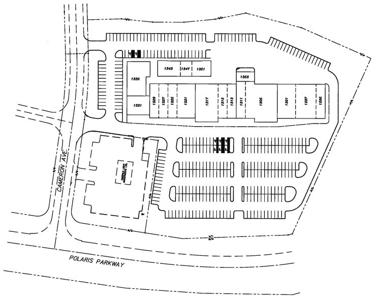 1182-1282 E Powell Dr, Lewis Center, OH for lease - Other - Image 2 of 4