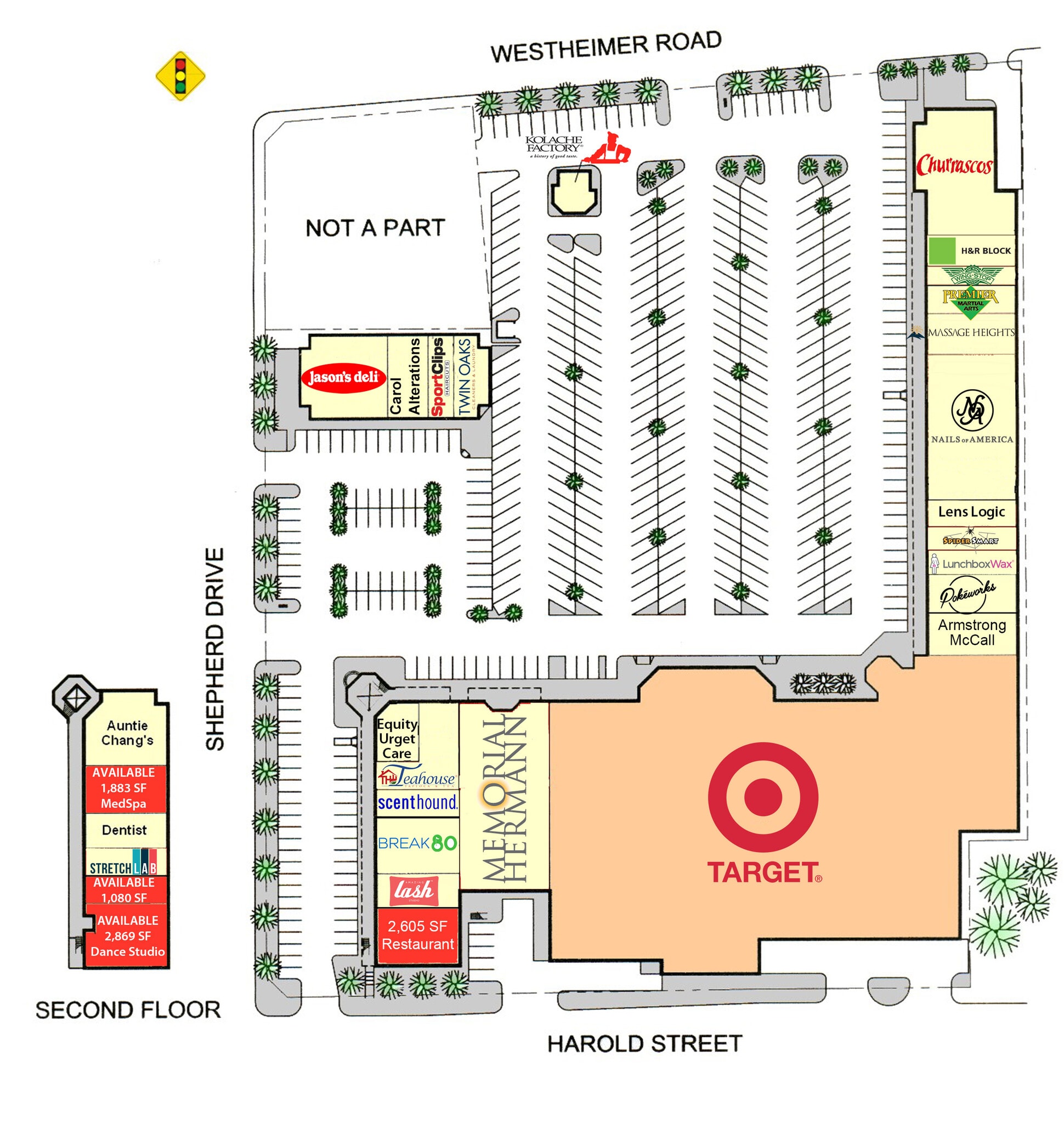 2075 Westheimer Rd, Houston, TX for lease Site Plan- Image 1 of 1