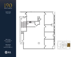190 S La Salle St, Chicago, IL for lease Floor Plan- Image 1 of 1