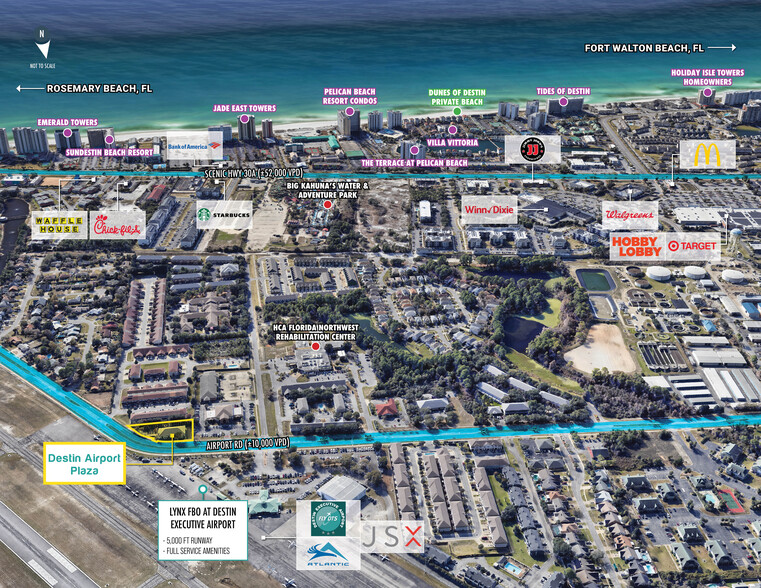 1012 Airport Rd, Destin, FL for sale - Building Photo - Image 1 of 1