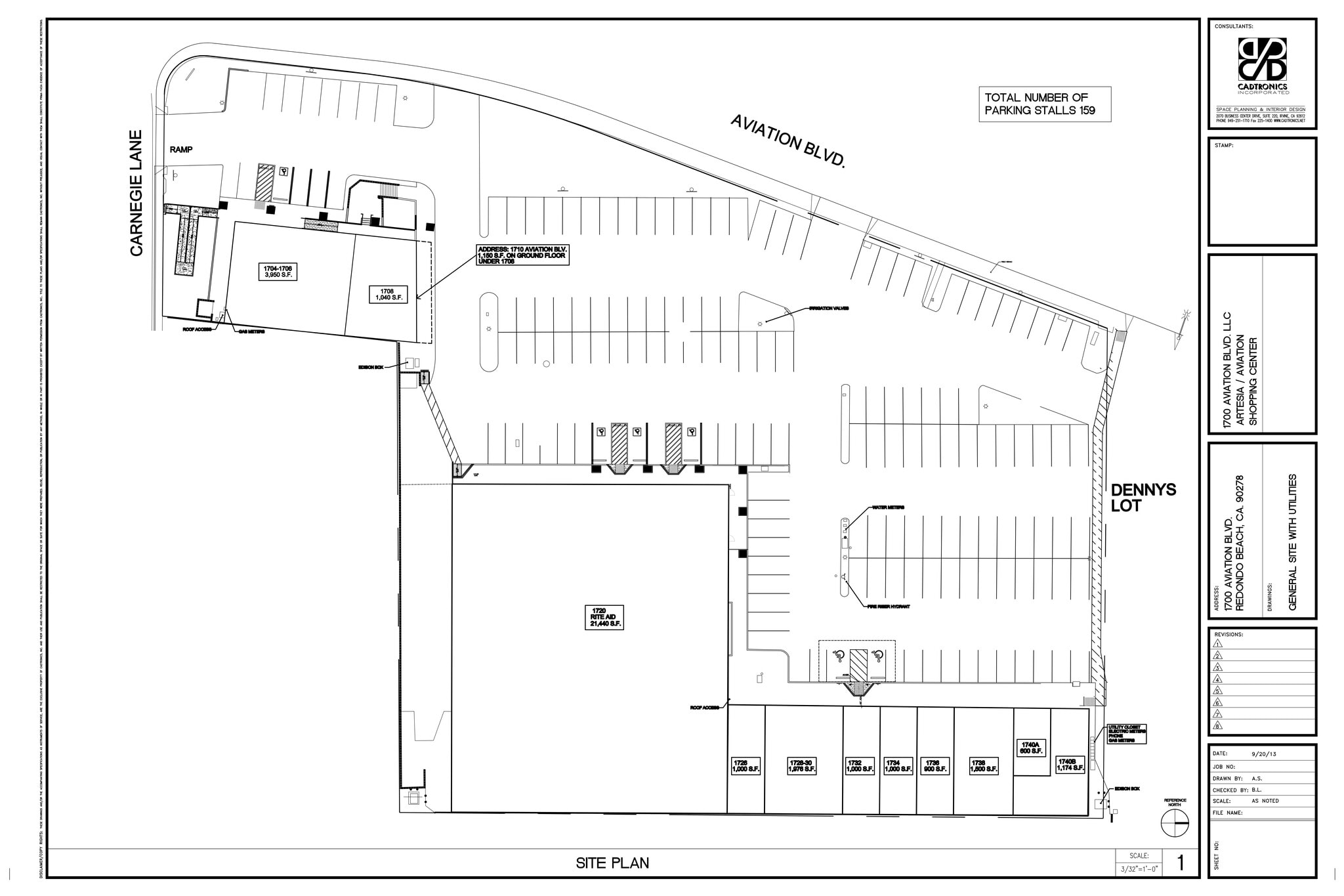 1740 Aviation Blvd, Redondo Beach, CA for lease Site Plan- Image 1 of 2