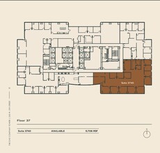 555 W 5th St, Los Angeles, CA for lease Floor Plan- Image 1 of 1