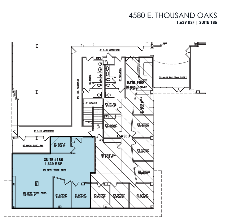 4580 E Thousand Oaks Blvd, Westlake Village, CA for lease Floor Plan- Image 1 of 1