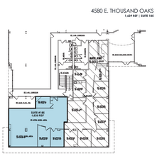 4580 E Thousand Oaks Blvd, Westlake Village, CA for lease Floor Plan- Image 1 of 1