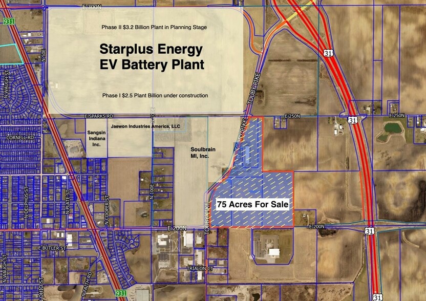 Touby Pike & 200 E, Kokomo, IN for sale - Building Photo - Image 1 of 2