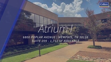 6800 Poplar Ave, Memphis, TN for lease - Commercial Listing Video 