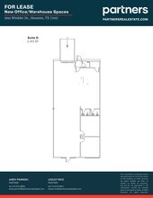 9189 Winkler Dr, Houston, TX for lease Site Plan- Image 1 of 1