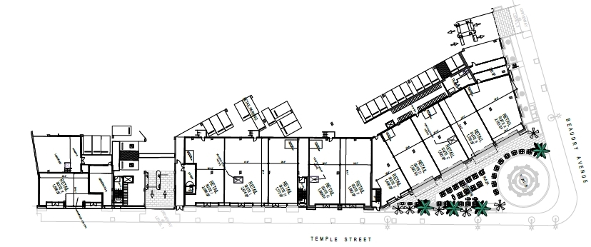 300 N Beaudry Ave, Los Angeles, CA for lease Site Plan- Image 1 of 1