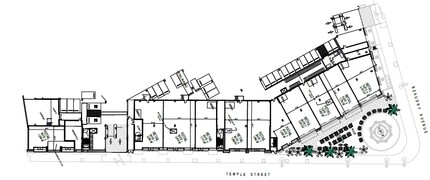 300 N Beaudry Ave, Los Angeles, CA for lease Site Plan- Image 1 of 1