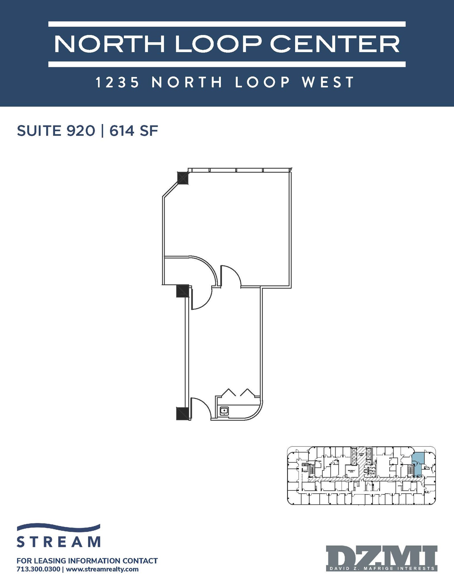 1235 North Loop W, Houston, TX for lease Floor Plan- Image 1 of 1