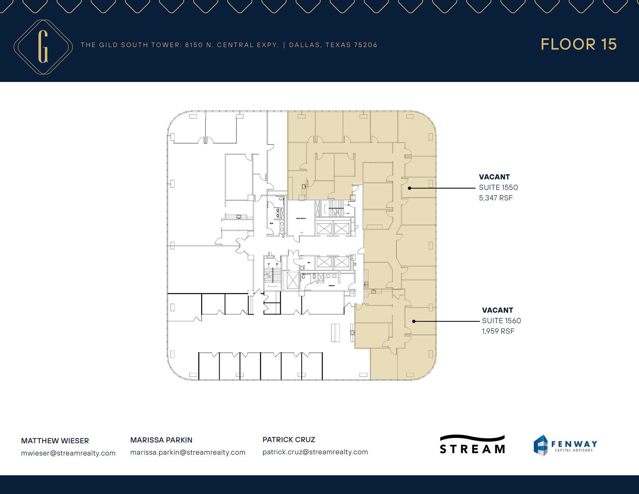 8350 N Central Expy, Dallas, TX for lease Floor Plan- Image 1 of 1