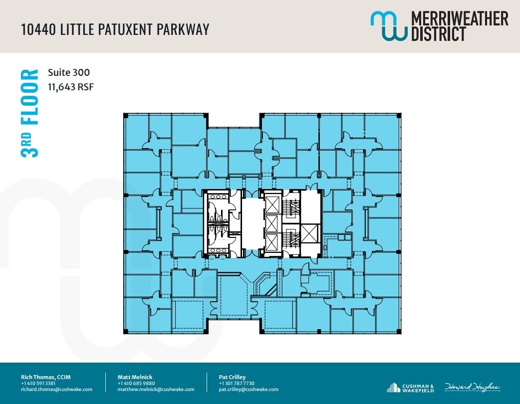 10480 Little Patuxent Pky, Columbia, MD for lease Floor Plan- Image 1 of 1