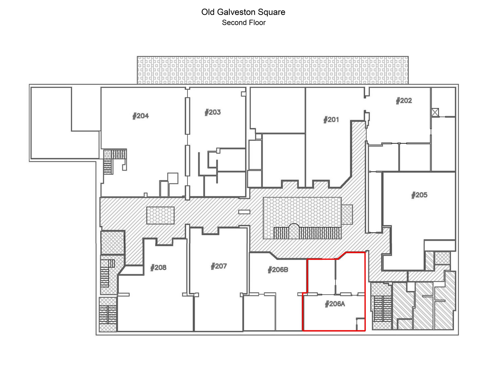 2215 Strand St, Galveston, TX for lease Site Plan- Image 1 of 8